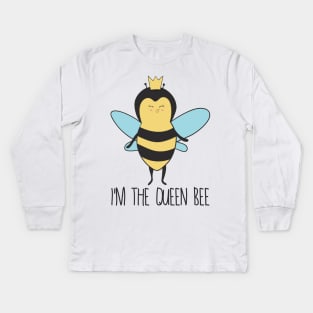 I'm The Queen Bee Kids Long Sleeve T-Shirt